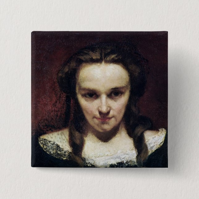 Clairvoyanten eller, sömngångaren, c.1865 knapp (Framsida)