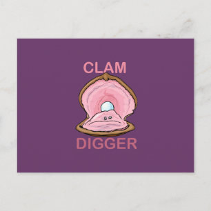 CLAM DIGGER VYKORT