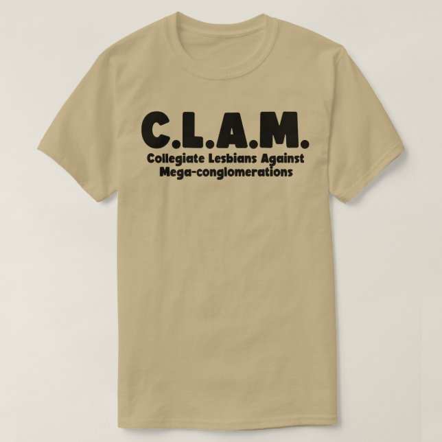 CLAM Protest Klubb Poultrygeist T Shirt (Design framsida)