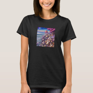 Clam Seashell Snäcka Collector Beach Ocean Coastal T Shirt