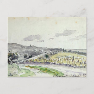 Clamart, 1864 vykort