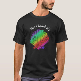Clambake Namn Rainbow Clam Unisex T Shirt
