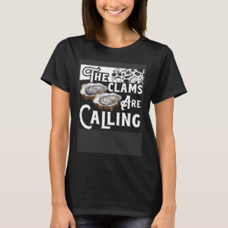 Clamming Sea Shelling Clam Grävande Razor Clam Grä T Shirt