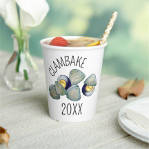 Clams Clambake Rhode island New England Seafood