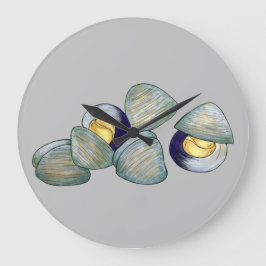 Clams Clambake Rhode island New England Seafood Stor Klocka