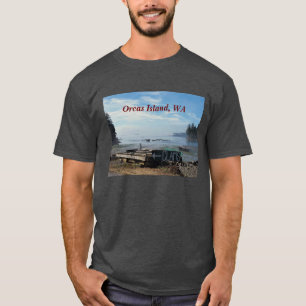 Clams på Bucks Bay Orcas Island T-Shirt
