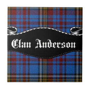 Clan Anderson-banner Kakelplatta