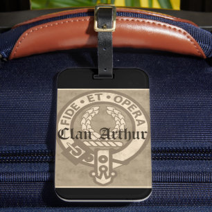 Clan Arthur Antik Bagagebricka