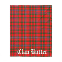 Clan Butter Tartan och anpassad text