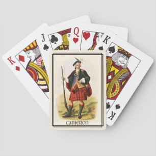 Clan Cameron Classic Skottland Spelkort