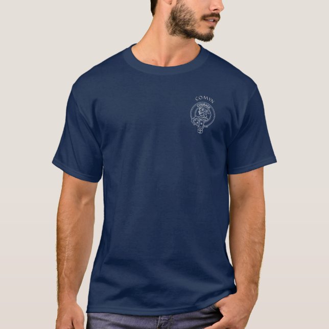 Clan Comyn | Cumming Crest T-tröja T Shirt (Framsida)