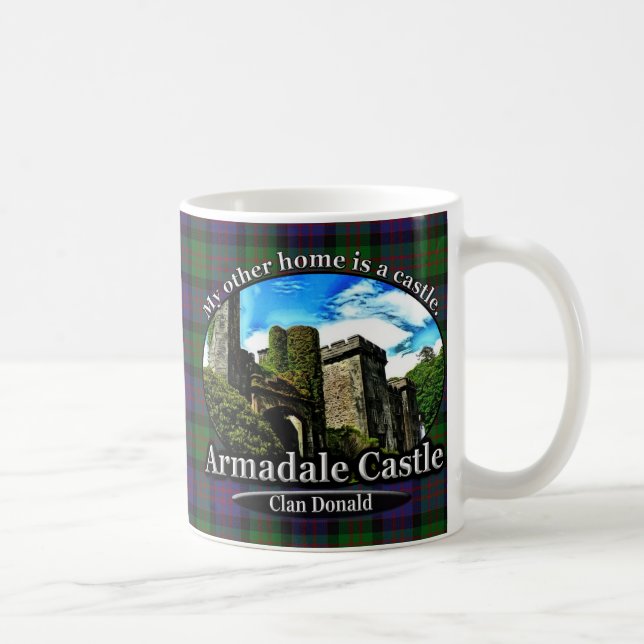 Clan Donald Armadale slott Skottland Kaffemugg (Höger)