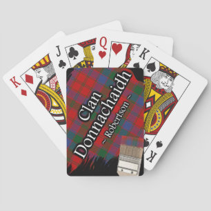 Clan Donnachaidh Robertson Tartan Pensel Kortlek