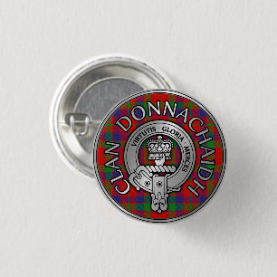 Clan Donnachaidh Robertson Vapen & Tartan Knapp