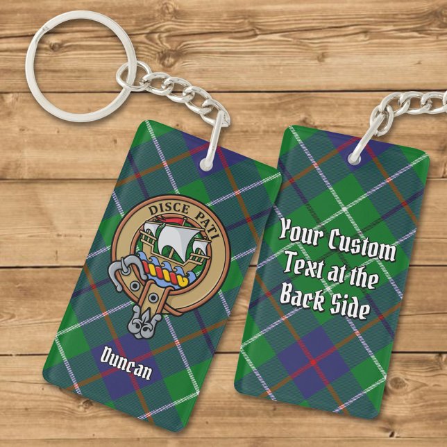 Clan Duncan-vapen över tartan (Skapare uppladdad)