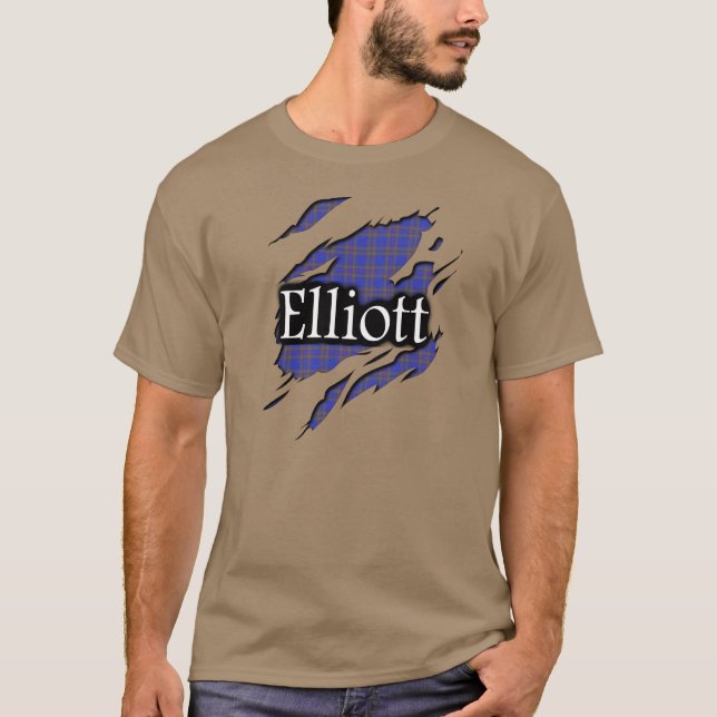 Clan Elliott Tartan Spirit Tröja (Framsida)