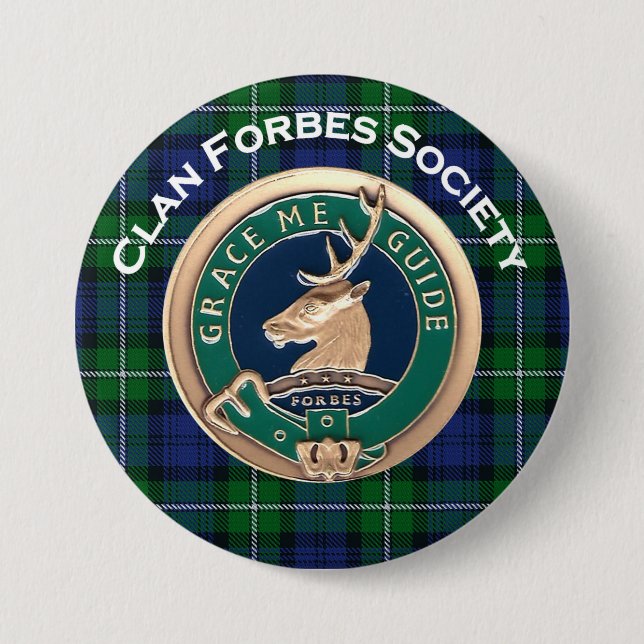 Clan Forbes Society-knapp Knapp (Framsida)