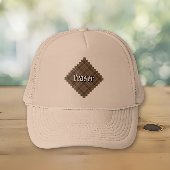 Clan Fraser Jakt Väderbiten Tartan Trucker Hatt Keps (Skapare uppladdad)