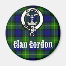 Clan Gordon Tartan-kröningsbadge