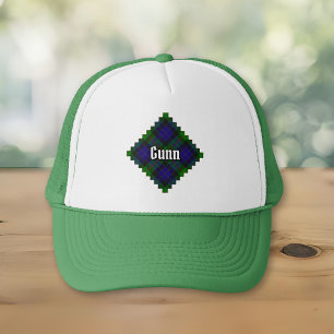 Clan Gunn Tartan Trucker Hatt Keps