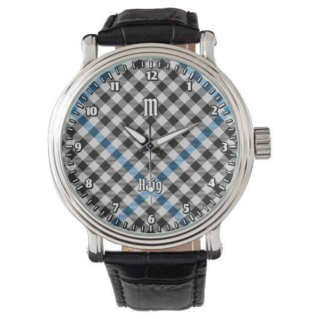Clan Haig Check Tartan Armbandsur (Framsida)