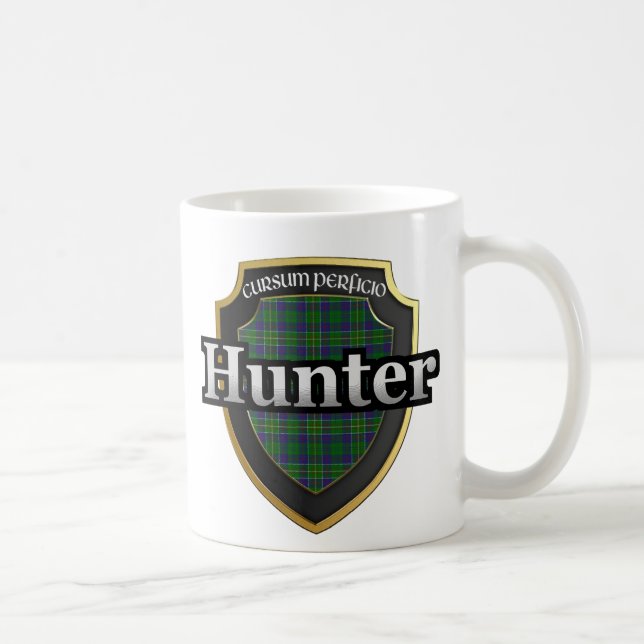 Clan Hunter skotsk dynasti Tartan Muggar Koppar (Höger)