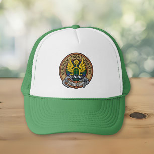 Clan Johnston Crest Trucker Hatt Keps