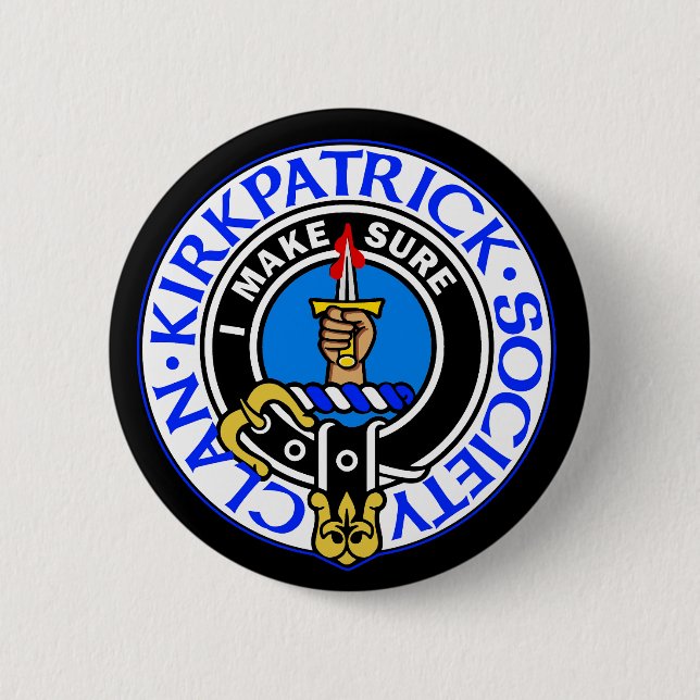 Clan Kirkpatrick Society badge Knapp (Framsida)