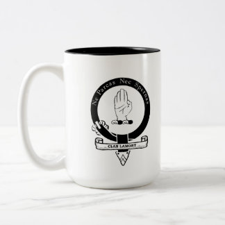 Clan Lamont Inspired Coffee Tea Mug Två-Tonad Mugg