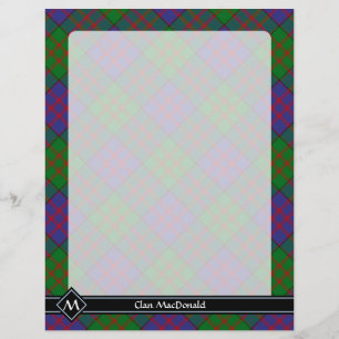 Clan MacDonald Tartan Flyer