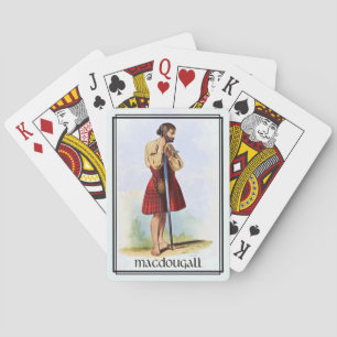 Clan MacDougall Classic Skottland Däck Casinokort