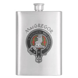 Clan MacGregor-vapen & Tartan-flaska Fickplunta
