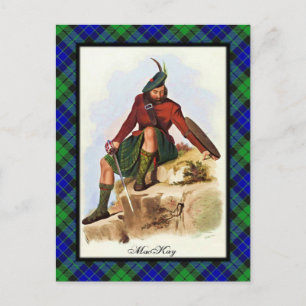 Clan MacKay skotska drömmar vykort