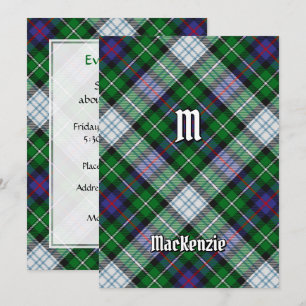 Clan MacKenzie Klänning Tartan Inbjudan