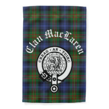 Clan MacLaren-kröningsmärke & Tartan 
