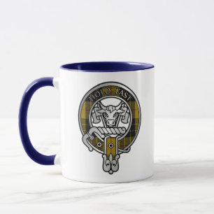 Clan MacLeod Crest & Tartan Mugg