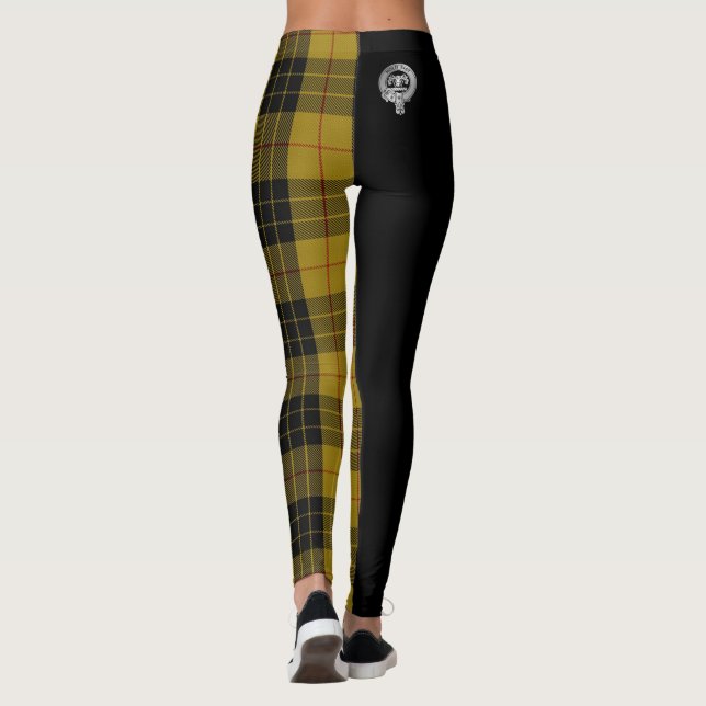 Clan MacLeod vapen & tartan Leggings (Baksida)