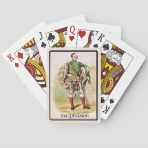 Clan MacPherson Classic Skottland Däck Kortlek
