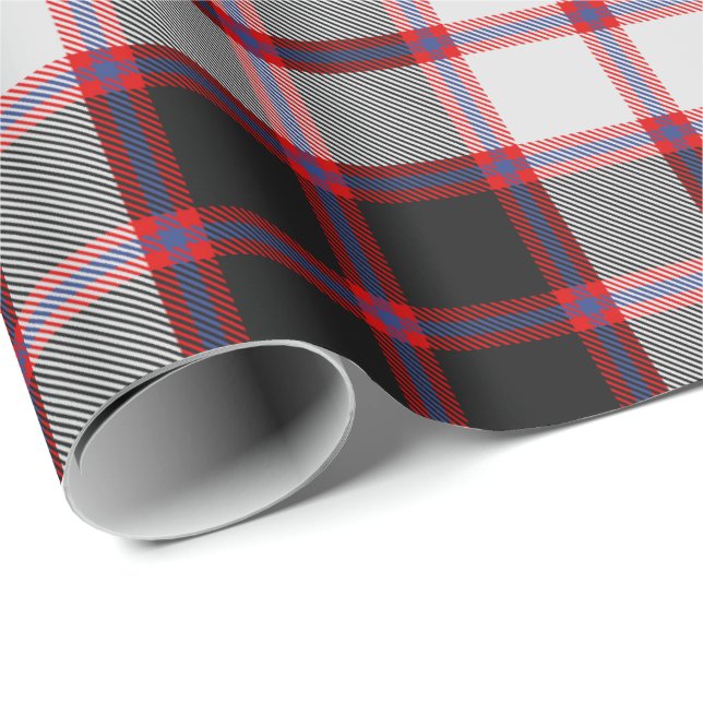 Clan MacPherson Jakt Tartan Inpackningspapper Presentpapper (Rullad Hörn)