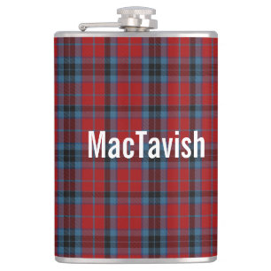 Clan MacTavish Tartan Anpassad Fickplunta