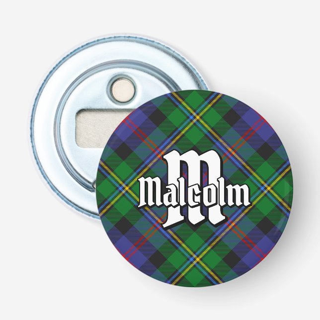 Clan Malcolm Tartan Flasköppnare (Framsidan)
