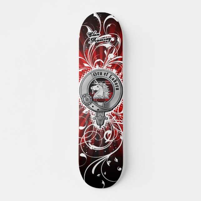 Clan Ramsay Skateboarddäck Skateboard Bräda 19,5 Cm (Framsida)