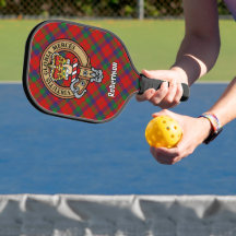 Clan Robertson vapen över tartan