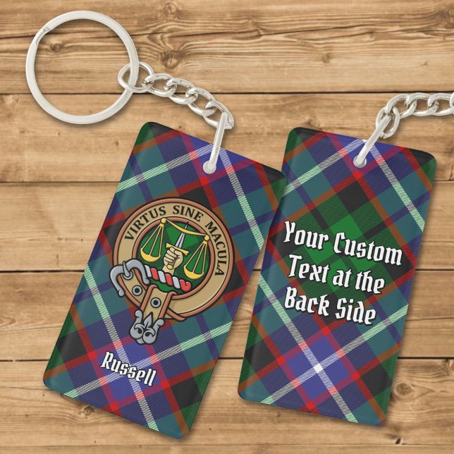 Clan Russell-krön över tartan (Skapare uppladdad)