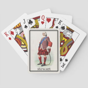 Clan Stewart Classic Skottland Däck Kortlek