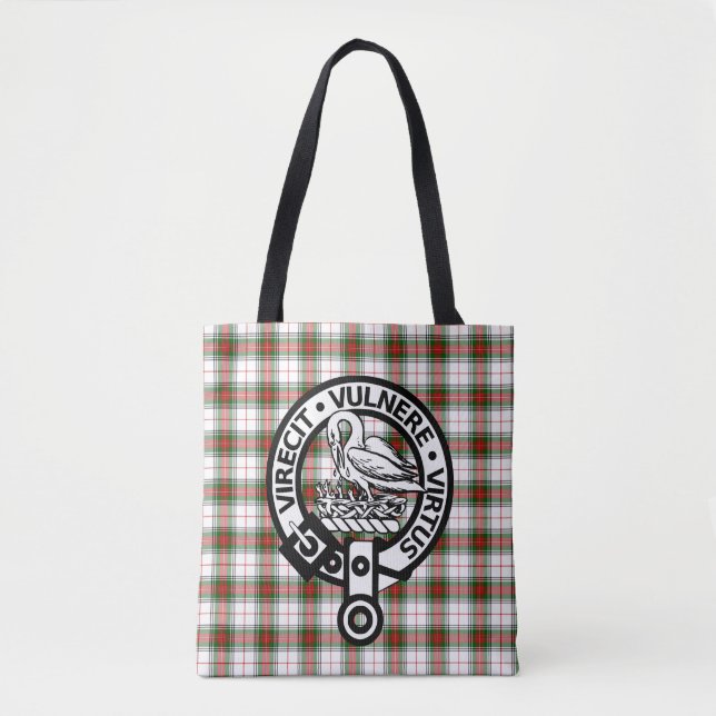 Clan Stewart Tartan Crest Väska (Framsida)