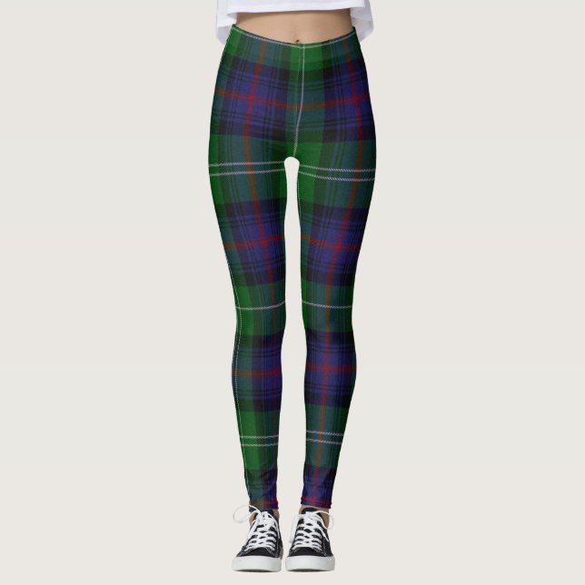 Clan Sutherland-tartan Leggings (Framsida)
