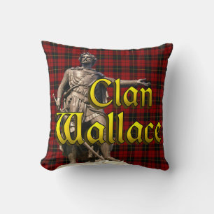 Clan Wallace skotsk frihet Kudde