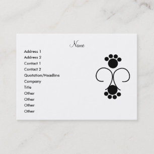 Clancey finarebyxor visitkort