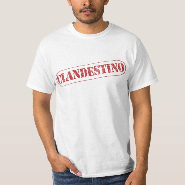 CLANDESTINO T SHIRT (Framsida)